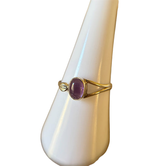 Anillo piedra amatista - Plata 925