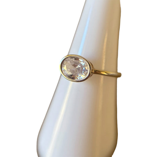 Anillo con circonia - Plata 925