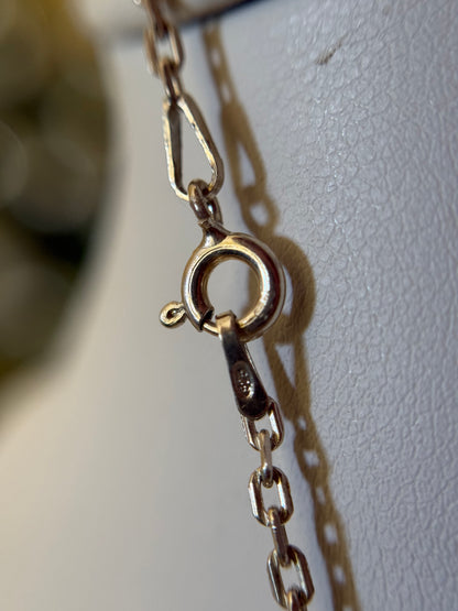 Cadena Forcet con Dije Cruz – Plata 925 (Ideal Niños y Adolescentes)